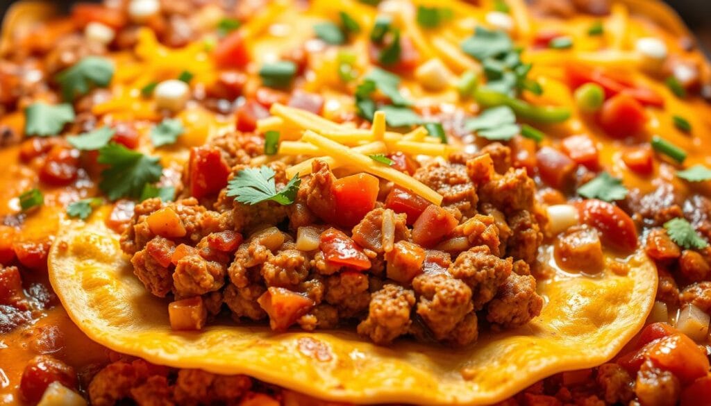 Mexican Ground Turkey Taco Casserole Mexican Ground Turkey Taco Casserole