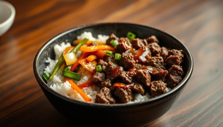 Korean Ground Beef Bowl