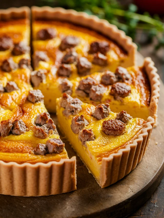 Sausage Quiche Recipe: Easy & Tasty Breakfast
