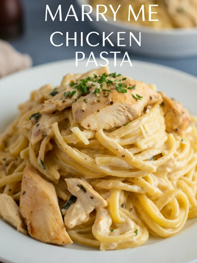 Marry Me Chicken Pasta Recipe