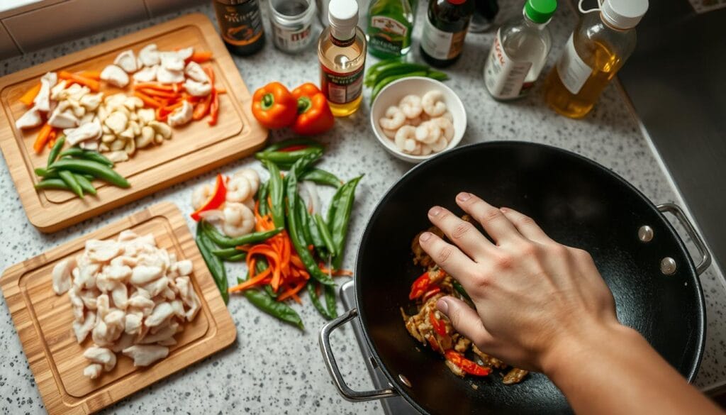 step-by-step stir fry preparation step-by-step stir fry preparation